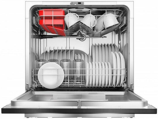 Toshiba Mașină de spălat vase independentă pentru 8 seturi de vase L55xÎ59cm Inox