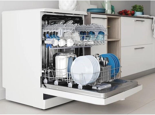 Indesit Ελεύθερο Πλυντήριο Πιάτων για 14 Σερβίτσια Π60xY85εκ. Λευκό