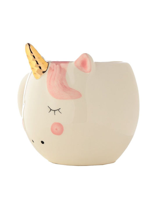 Puckator Unicorn Cană Ceramică Albă 560ml MUG316
