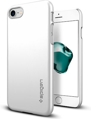 Spigen Thin Fit Umschlag Rückseite Kunststoff Silber (iPhone 8/7 Plus) 043CS20735