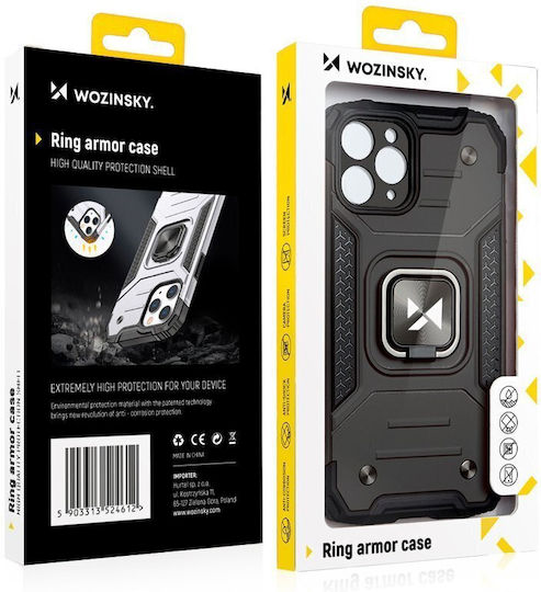 Wozinsky Ring Armor Back Cover Πλαστικό Μπλε (iPhone 12 / 12 Pro)
