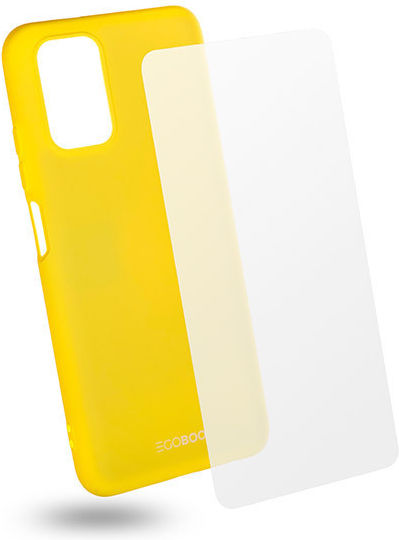 Egoboo Rubber Back Cover Σιλικόνης Lime (Redmi Note 10 / 10s / Poco M5s)