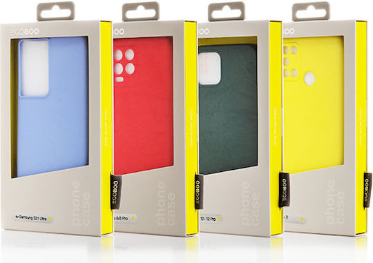 Egoboo Rubber Back Cover Σιλικόνης Lime (Redmi Note 10 / 10s / Poco M5s)