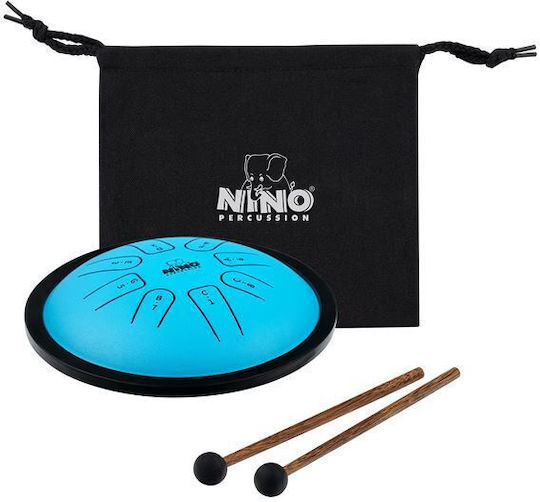 Nino Percussion Steel Tongue Ethnic Drum 8 Notes 17.78cm