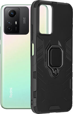 Techsuit Back Cover Σιλικόνης Μαύρο (Redmi Note 12S)