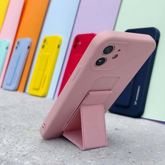 Wozinsky Kickstand Flexible Задна корица Силикон Светлосин (Galaxy S21 Ultra 5G)