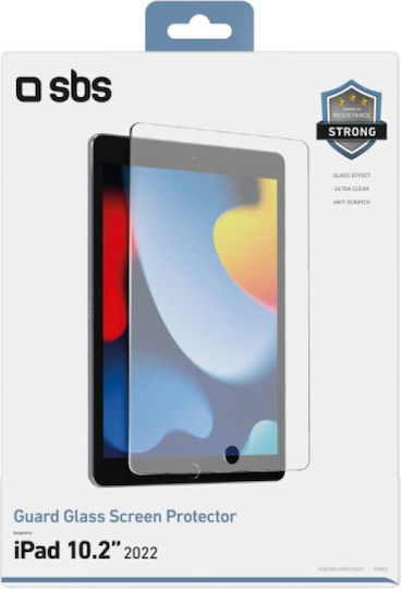 SBS Gehärtetes Glas (iPad 2019/2020/2021 10.2") SCRGLIPAD10222