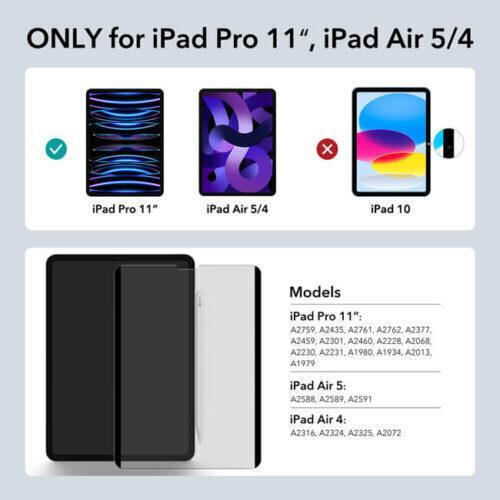 ESR Magnetic Защита за Поверителност Защитен екран (iPad Air 4, iPad Air 5, Pro 11)