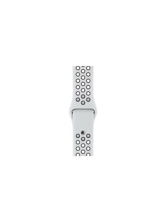 Devia Deluxe Sport2 Λουράκι Σιλικόνης Λευκό (Apple Watch 42/44/45mm)