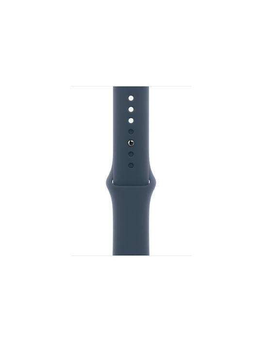 Apple Sport Band S/M Каишка Кожа Storm Blue (Apple Watch 44/45/46mm/Ultra 49mm)