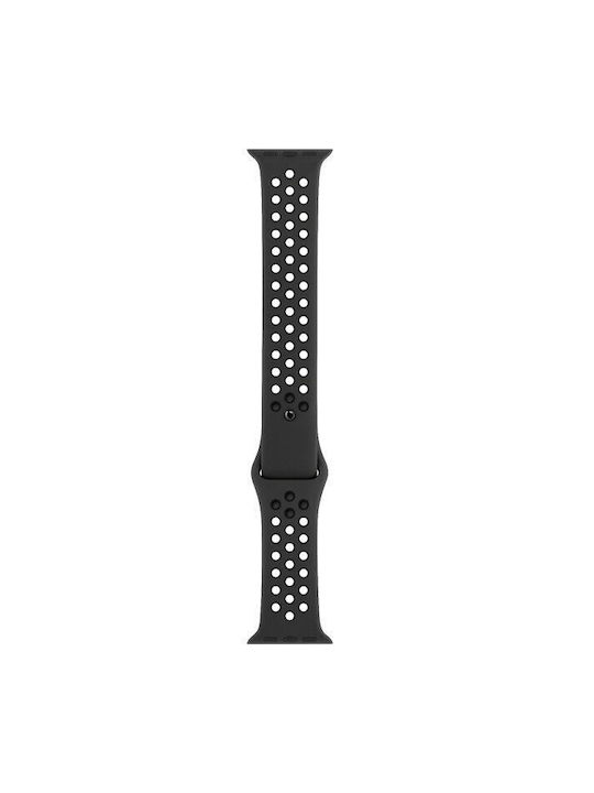 Apple Nike Sport Band Armband Silikon mit Pin Schwarz (Apple Watch 38/40/41/42mm) MX8C2ZM/A