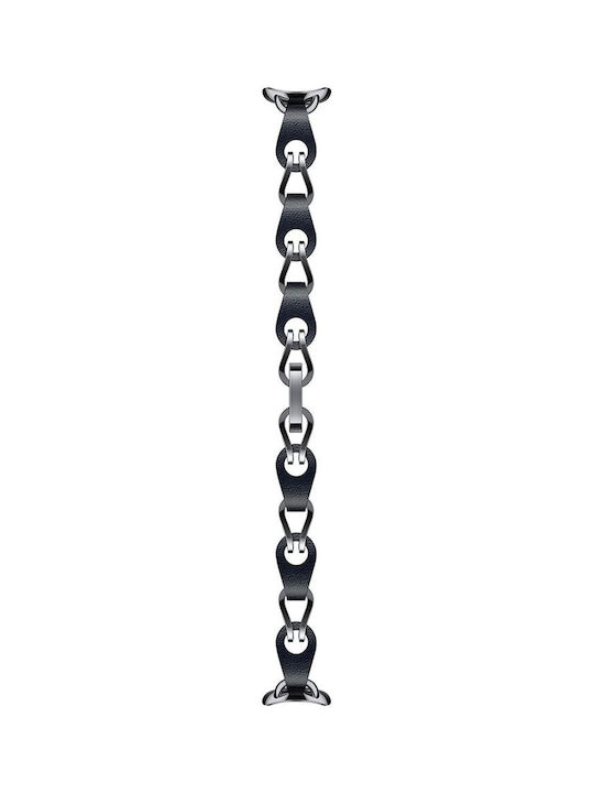 Xiaomi Strap Leather Black (Smart Band 8 / Smart Band 9)