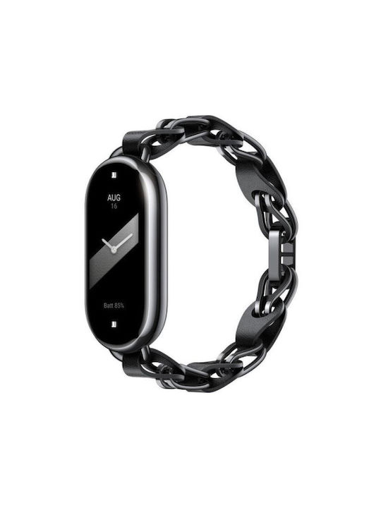 Xiaomi Strap Leather Black (Smart Band 8 / Smart Band 9)