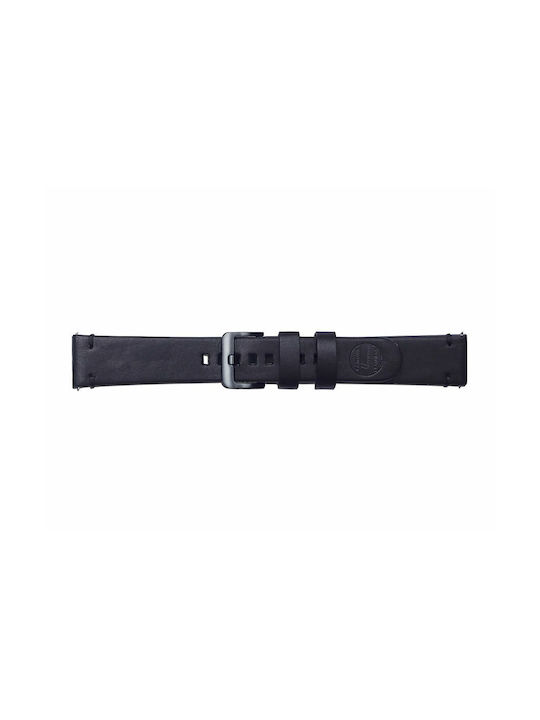 Samsung Strap Leather Black (Galaxy Watch 42mm)