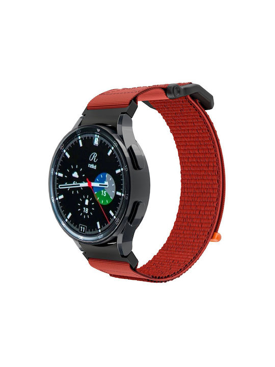 Tech-Protect Scout Armband Stoff Orange (Galaxy Watch4 / Watch5 / Watch5 Pro)