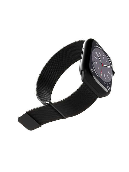 Puro Λουράκι Μαύρο (Apple Watch 38/40/41/42mm)