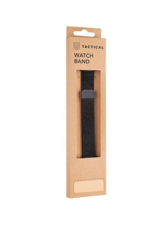Tactical Loop 360 Armband Rostfreier Stahl Schwarz (Universal 20mm)