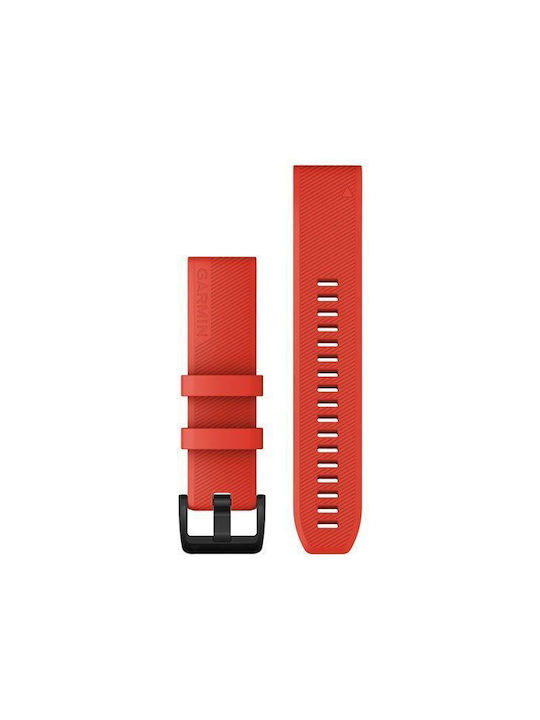 Garmin QuickFit 22 Strap Silicone Red (Universal 22mm) 010-12901-02