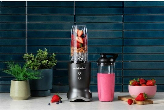 NutriBullet Ultra Блендер с Кана Тритан 900 мл 1200W Сиво/Сребристо