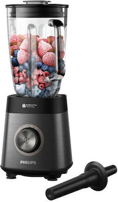 Philips Mixer für Smoothies mit Glasbehälter 2Es 1200W Schwarz