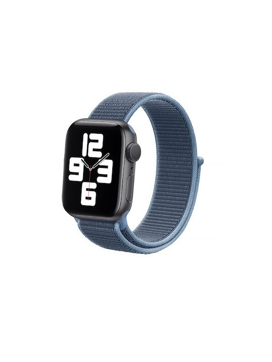 Crong Nylon Sport Strap Apple Watch 38 40 41 42 Mm Ocean Blue Crg-40nlb-obl