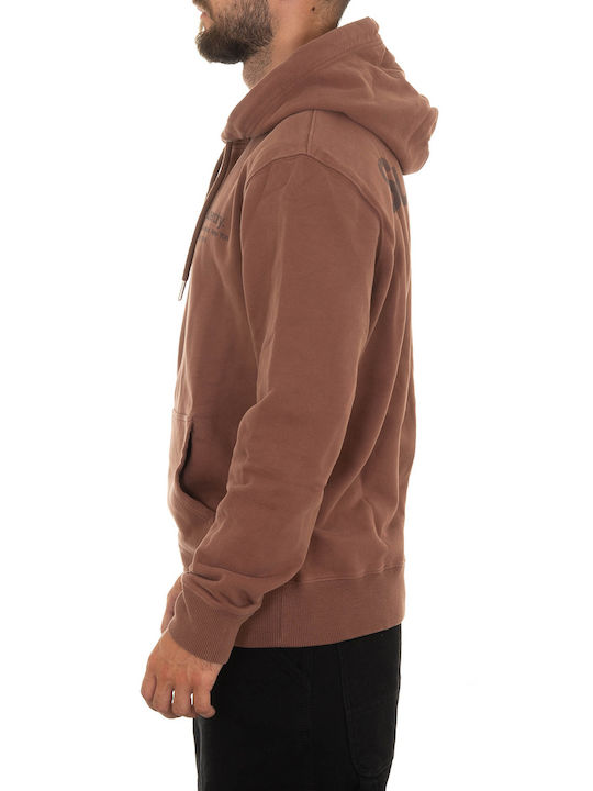 Superdry M D1 Herren Sweatshirt mit Kapuze brown