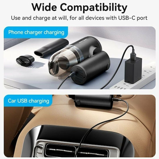 Vention Vention Rechargeable Car Handheld Vacuum 12V