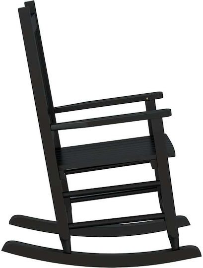 Armchair Black 49x66.5x85.5cm