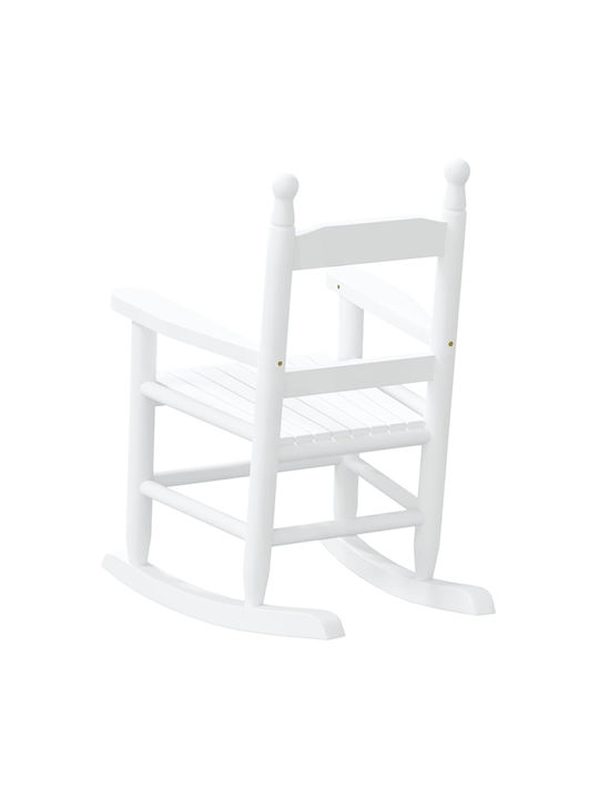 Kids Armchair White 36x46.5x57cm