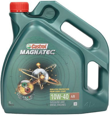 Castrol Magnatec A3 Semi-Synthetic Car Lubricant 10W-40 4lt