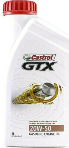 Castrol GTX Συνθετικό Λάδι Αυτοκινήτου 20W-50 1lt