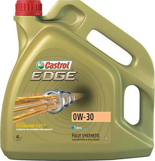 Castrol Edge Titanium FST Συνθετικό Λάδι Αυτοκινήτου 0W-30 4lt