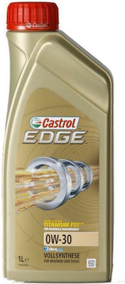 Castrol Edge Titanium FST Synthetic Car Lubricant 0W-30 C3 1lt