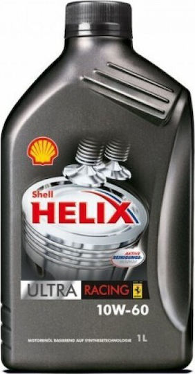 Shell Helix Ultra Racing Συνθετικό Λάδι Αυτοκινήτου 10W-60 1lt