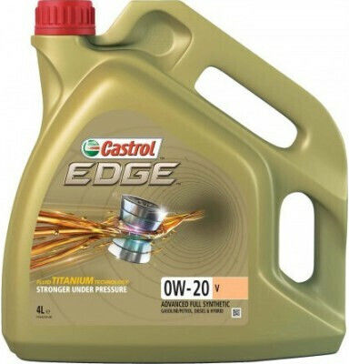 Castrol Edge Titanium FST Συνθετικό Λάδι Αυτοκινήτου 0W-20 4lt