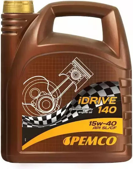 Pemco Λάδι Αυτοκινήτου 15W-40 4lt