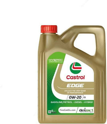 Castrol Λάδι Αυτοκινήτου Edge C5 0W-20 4lt