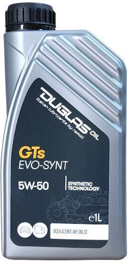 Duglas GTS Evo Synt Synthetisch,Polyester/Cotton/Leather Autopflegeöl 5W-50 1Es