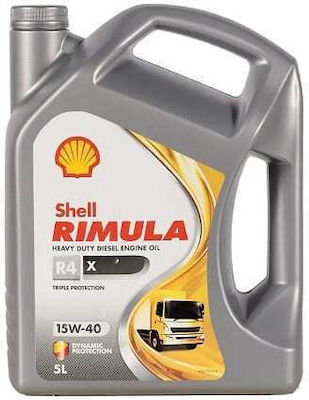 Shell Autoöl Rimula R4 X 15W-40 5Es