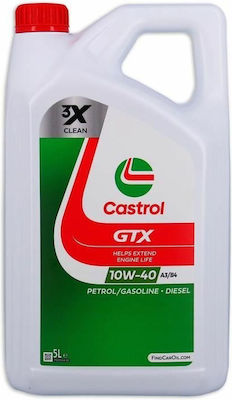 Castrol GTX Car Lubricant 10W-40 5lt