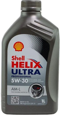 Shell Helix Ultra Professional Car Lubricant 5W-30 1lt