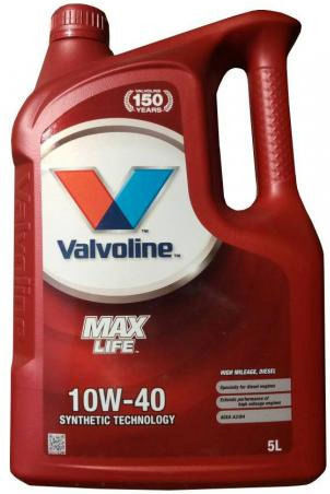 Valvoline Max Life Diesel Autopflegeöl 10W-40 5Es