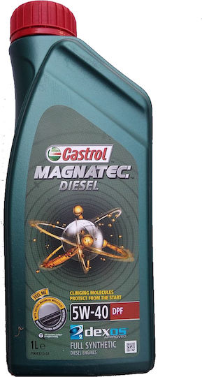 Castrol Magnatec Diesel DPF Συνθετικό Λάδι Αυτοκινήτου 5W-40 1lt