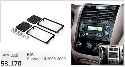 DIN Fascia Panels 2 Din for Hyundai Accent Kia Rio / Sportage