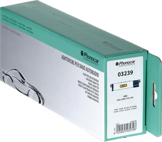 Phonocar Κιτ Εγκατάστασης 2 Din Πλαίσιο/Adaptor Εγκατάστασης R/CD για Bmw S3 E46 1998-2005 για BMW E92 1998-2005