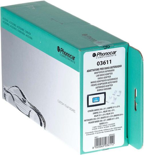 Phonocar Installation Kit 2 Din for Citroen Jumper 2013+