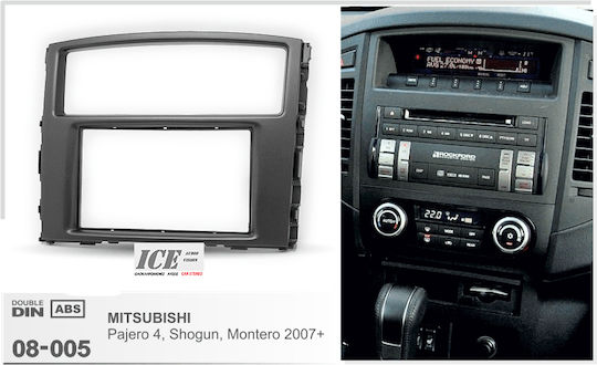 CARAV Industries Inc. Πρόσοψη 2 Din για Mitsubishi Pajero / Montero 2007 2019