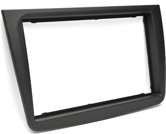 Phonocar DIN-Verkleidungsplatten 2 Din Schwarz für Alfa Romeo Mito 2014+