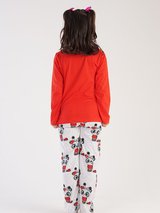 Vienetta Secret Kids Pyjamas red