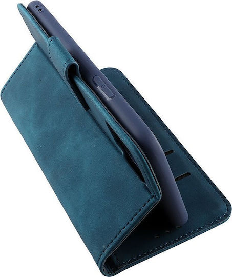 Калъф Lime за Motorola Moto G84 5G 6.5" Essential Magnet Book Stand Clip Тъмносин Lime Successories